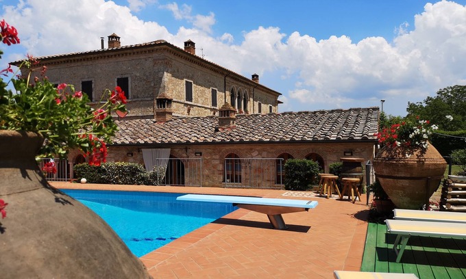Monteriggioni Villa | Belle villa rustique en Toscane à Monteriggioni, entre Sienne et Florence.