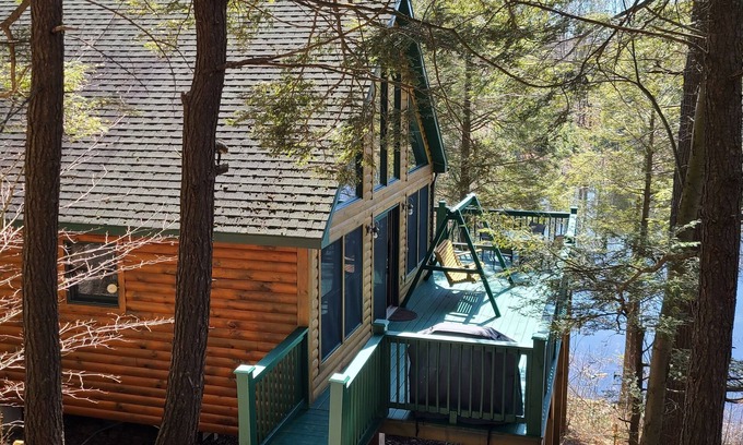 Dushore Cabine | Lakefront Belle maison dans le comté de Sullivan