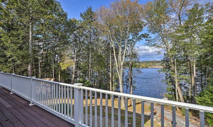 Swartswood Maison | Beautiful Lakefront Retreat w/ Deck & Views!