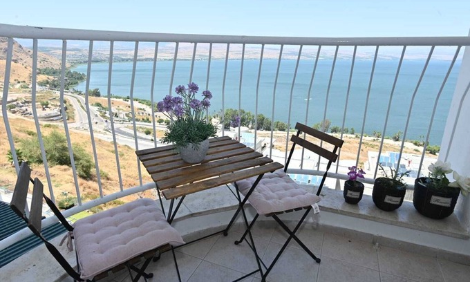 Tiberias Appartement | Bel appartement avec vue sur le lac