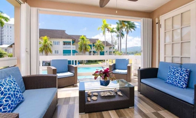 Montego Bay Copropriété | Belle appartement de luxe Oceanfront propriété Montego Bay