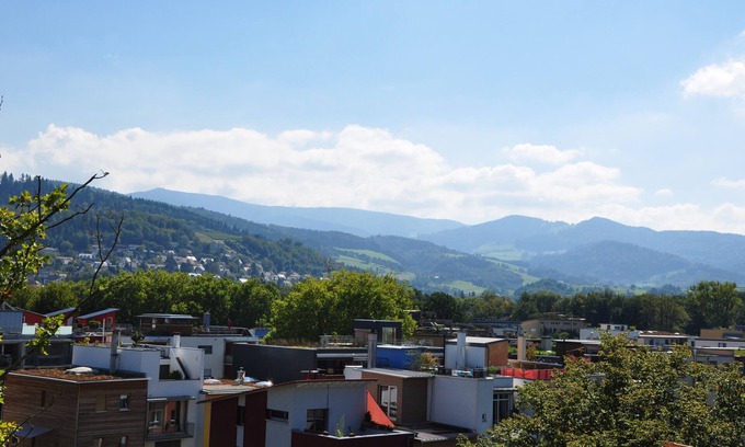 Vauban Appartement | bel appartement moderne de 2 pièces mansardé dans la maison passive dans la partie écologique de la ville Vauban