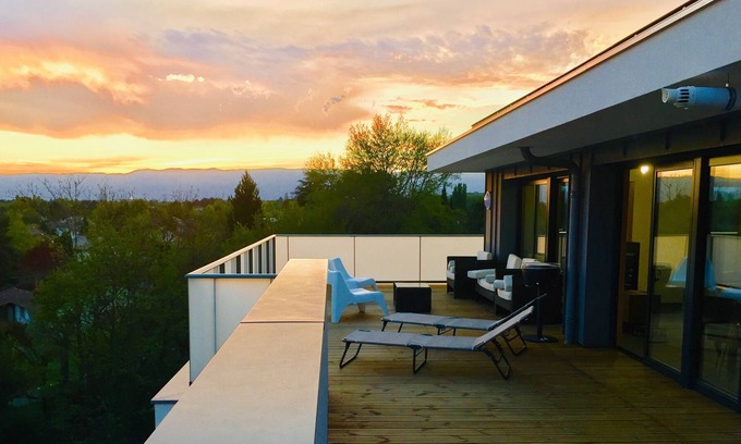 Ambilly Appartement | Superbe Penthouse avec vue Panoramique
