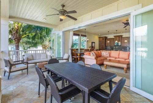 Poipu Villa | Beautiful Poolside Villa Open Layout With Pool Fitness and Beach Access