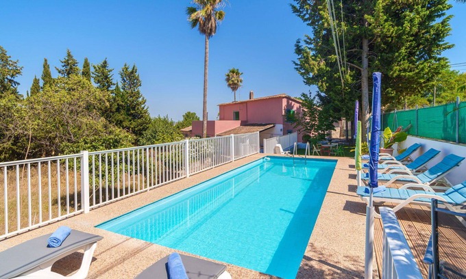Establiments Maison | Maison de vacances privée avec piscine privée, climatisation, WIFI, TV, patio, vue panoramique