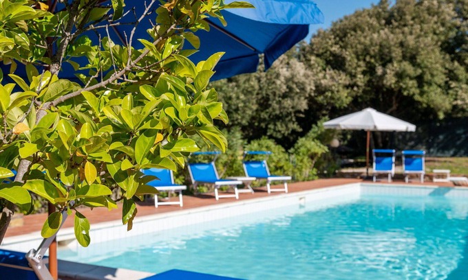 Massa Marittima Villa | Maison de vacances privée avec piscine privée, climatisation, WIFI, TV, patio, vue panoramique