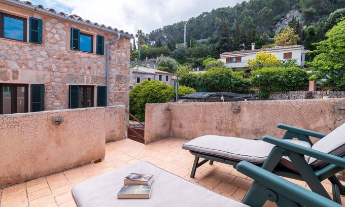 Banyalbufar Maison | Merveilleuse maison de vacances privée pour 6 personnes avec WIFI, TV et terrasse