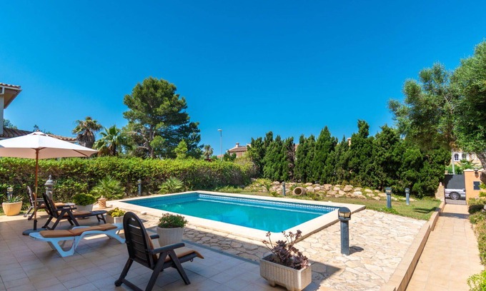 Sa Torre Maison | Belle maison de vacances privée avec WIFI, climatisation, piscine privée, TV et patio