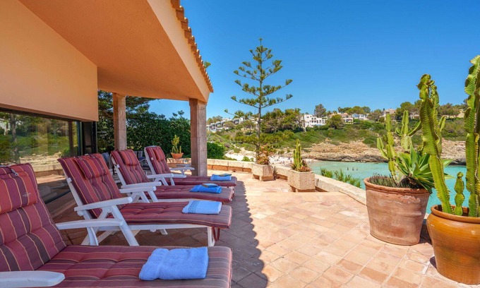 Cala Mandia Maison | Magnifique maison de vacances privée avec WIFI, TV, patio, vue panoramique et parking