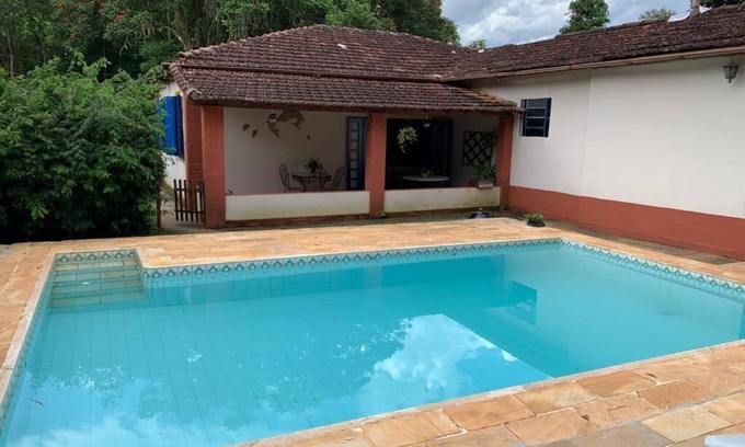 Conservatoria Maison | Beautiful site in Conservatória with swimming pool and barbecue area. Totally private!