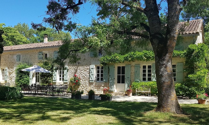 Gondrin Autre | Magnifique maison en pierre, piscine chauffée et vues sur la campagne vallonnée