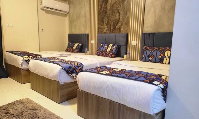 Giza Lit Et Petit-Déjeuner | Beautiful view of the Pyramids, with air conditioning, WiFi,breakfast