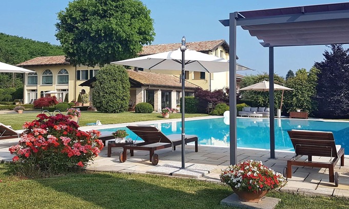 Costigliole d'Asti Maison | Confortable appartement pour 8 personnes avec WIFI, piscine privée, climatisation, TV et parking