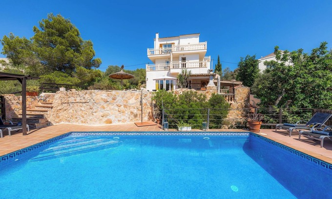 Santanyi Villa | Magnifique Villa Sol avec piscine et Wi-Fi