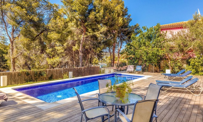 Santa Ponsa Villa | Belle villa avec piscine, Wi-Fi et terrasse ; emplacement idéal ; parking disponible.