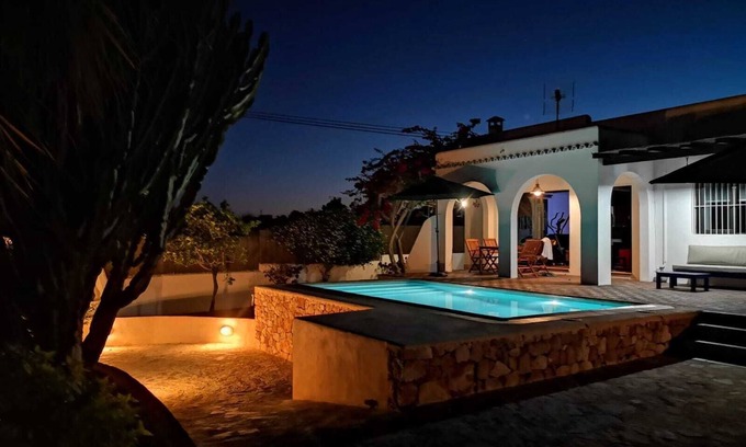 Ibiza Town Villa | Belle Villa avec piscine dans la ville d'Ibiza.