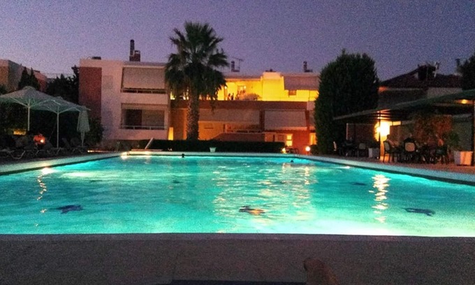 Xylokastro-Evrostina Maison | Belle maison de 2 chambres dans un complexe avec piscine ouverte partagée