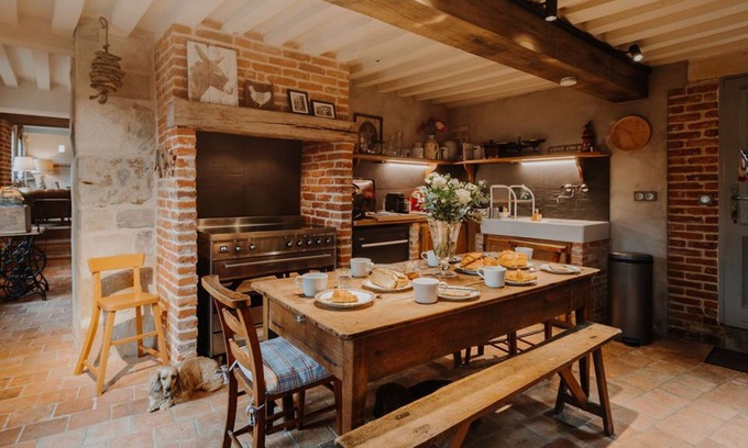 Honfleur Cottage | Grande longère pour familles ou groupes, P gratuit, 10mn centre, chiens acceptés