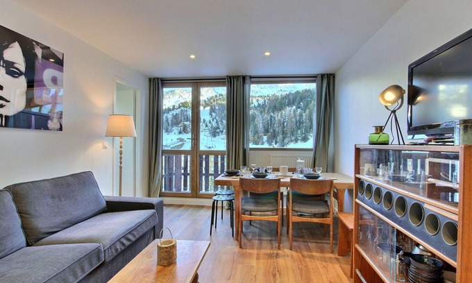 Plagne Centre Appartement | Très bel appartement rénové pour 5 pers à La Plagne