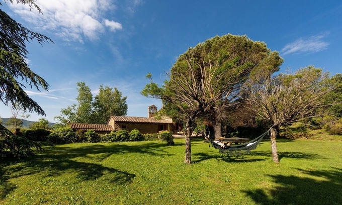Cortona Maison | Villa/ferme restaurée du 16e siècle avec piscine privée sur 20 hectares de bois et oliveraies