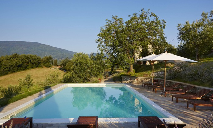 Caprese Michelangelo Autre | Ferme toscane magnifiquement restaurée - grande piscine et terrasse, vues fantastiques