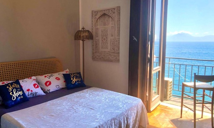 Posillipo Lit Et Petit-Déjeuner | Bed and Breakfast 'Vista Mare' con vistas al mar, Wi-Fi y aire acondicionado