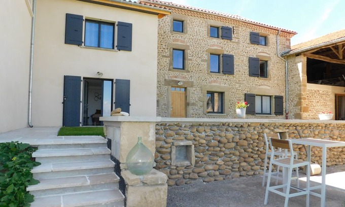Chateauneuf-de-Galaure Maison | chambres d'hôtes 2 personnes accès PMR