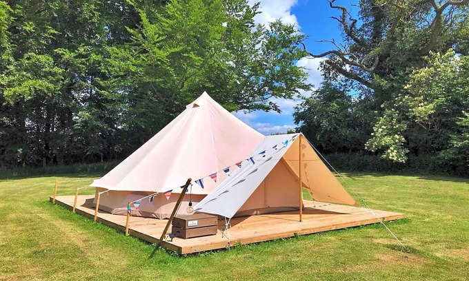 Swannington Maison | Retraite luxueuse de tente de cloche Norfolk, Sans dיpפt