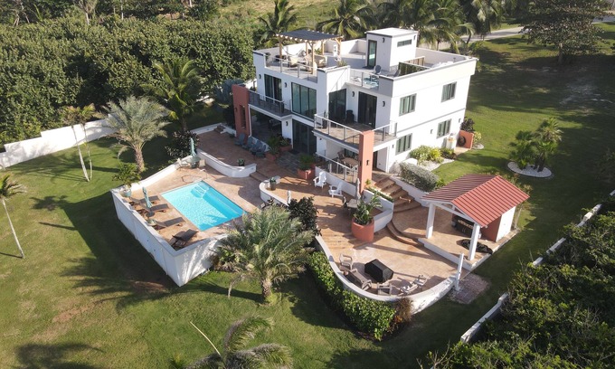 Jobos Maison | Bella Dunes - Luxury Oceanfront Home, Steps from Jobos Beach