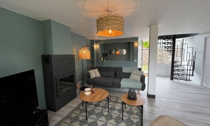 Pressagny-lʼOrgeuilleux Maison | Belle Maison de Campagne Avec Grand Jardin