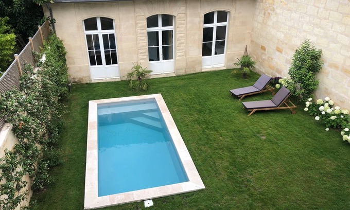 Saint Seurin - Fondaudege Maison | Belle maison bordelaise avec piscine !