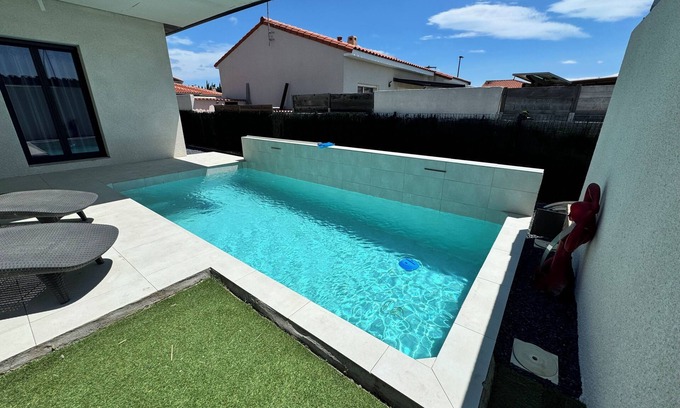 Saint-Hippolyte Villa | Belle villa dans le sud de la France a 10 minutes des plages en voiture