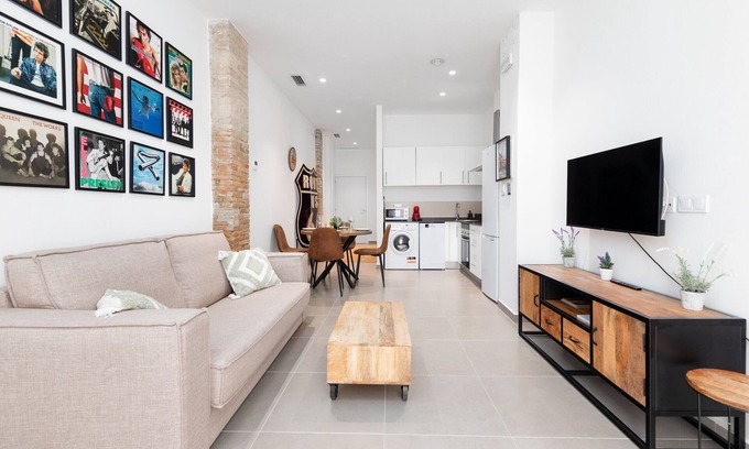 Patraix Appartement | Belmar Apartments A. WiFi + A/C + Accessible