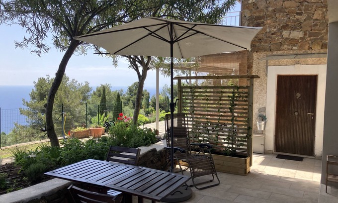 Cipressa Cabine | BELVEDERE, petite villa avec vue - Dependance (CITRA 008021-LT-0024)