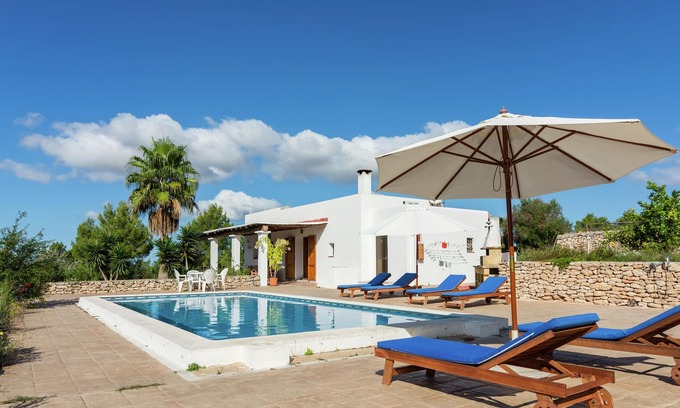 Sant Rafael de Sa Creu Villa | Magnifique demeure avec jacuzzi à San Rafael