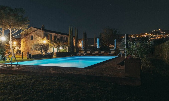 Camucia Autre | Ferme cosy avec piscine à Cortona