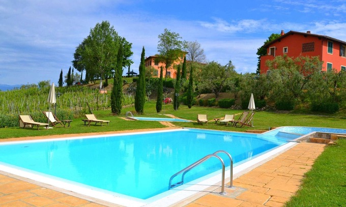 Stabbia Appartement | Maison de vacances avec piscine avec bain à bulles et piscine pour enfants