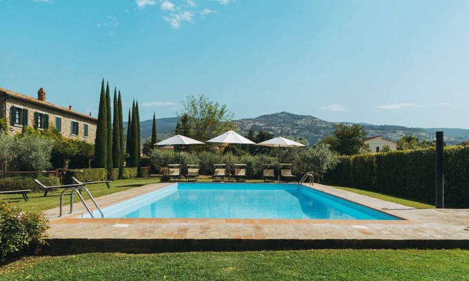 Camucia Autre | Maison de campagne vintage avec piscine à Cortona