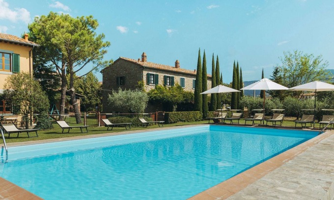 Camucia Autre | Une ferme paisible à Cortona avec piscine