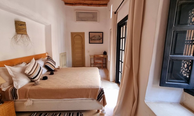 Oumnass Maison | Chambre double berbère