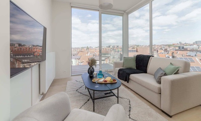 Saint-Josse-ten-Noode Appartement | Beriot V - Deux Chambres Appartement, Couchages 6