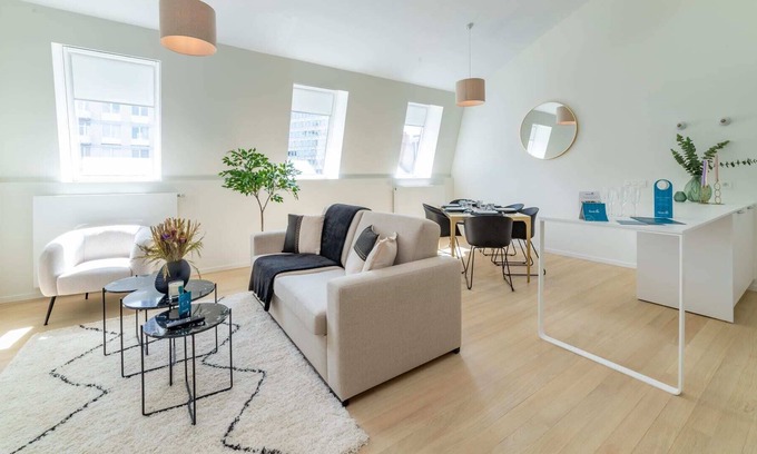 Saint-Josse-ten-Noode Appartement | Beriot VI - Deux Chambres Appartement, Couchages 6