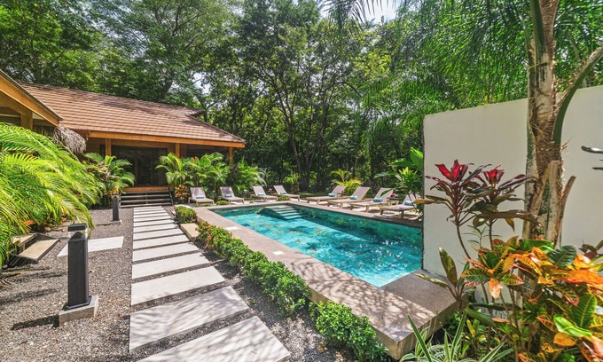 Avellanas Beach Villa | Casa Rio Villa ~ Steps From the Beach + Sleeps 14!