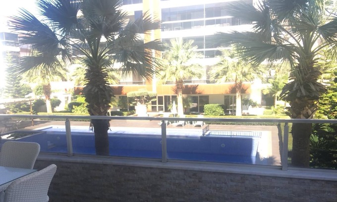 Tosmur Belediyesi Appartement | Le BestHome City 15 VIP se trouve à quelques pas de la plage de sable et de la promenade en bord de mer.