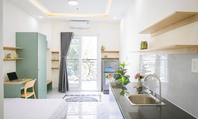 Phu Nhuan Appartement | Between airport & D1 center, with balcony, fast wifi (fiber), check-in 24/7