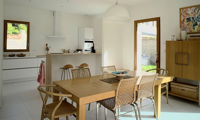 Salles sur Mer Maison | Entre mer et campagne, maison contemporaine à 10 mn des plages