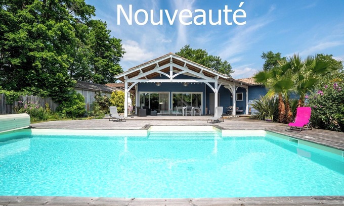 Cantenac Maison | Between vineyards, lake and ocean 190 m² house with swimming pool ideal for families