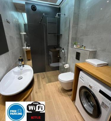 Krakow Appartement | Bianco Apartament Reduta Park Free Parking
