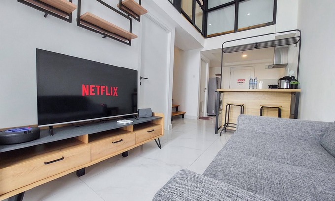 Tangerang Appartement | Big And Cozy Loft 3Br Kingland Avenue Apartment