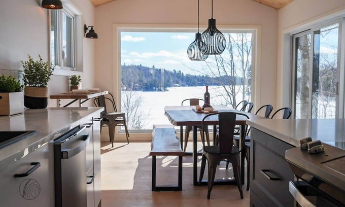 Saint-Didace Maison | Big Bear | spa | bord Lac Thomas